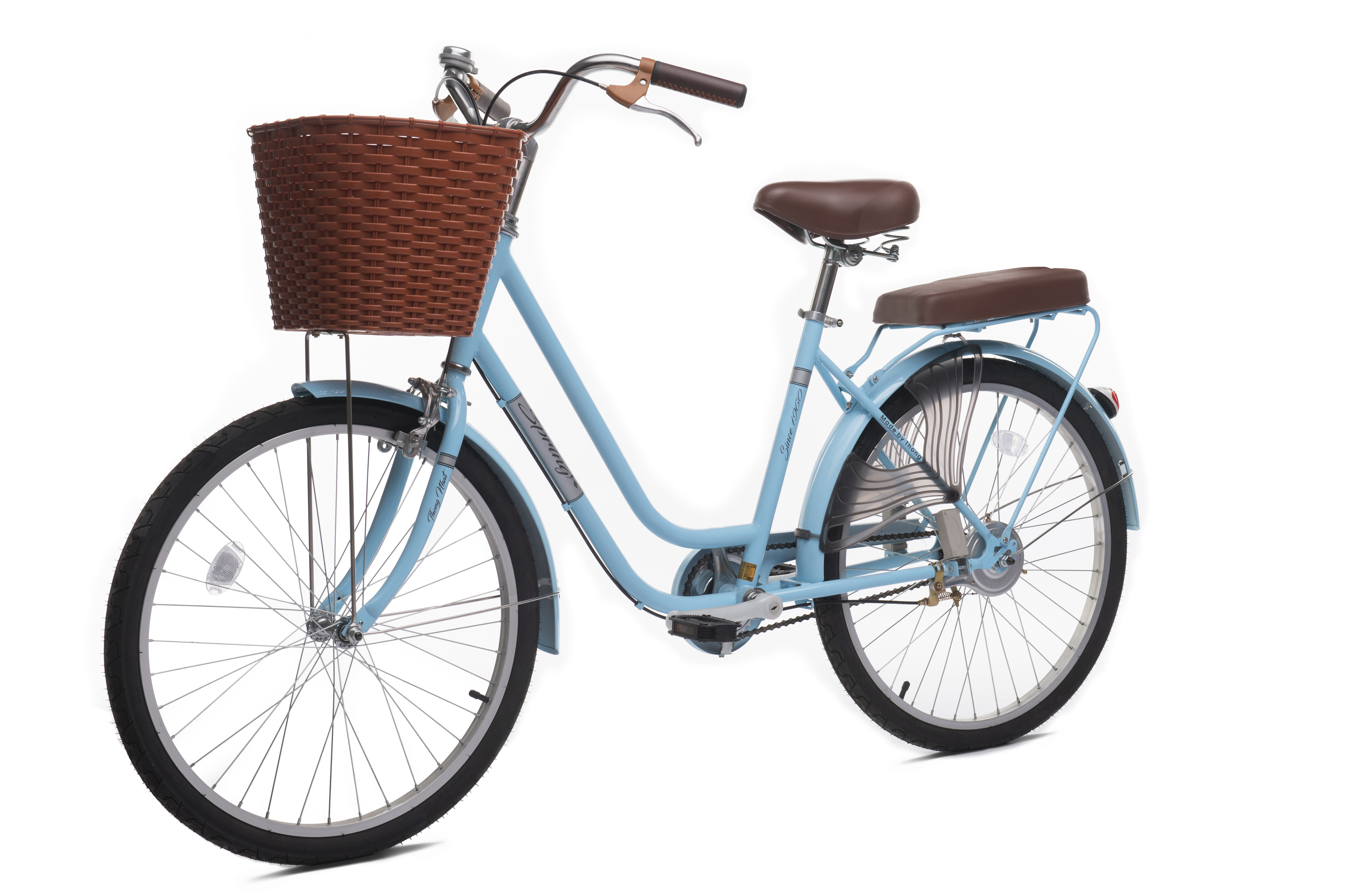 Xe Đạp Đường Phố City Thống Nhất LD 24-02 24 inch Màu Xanh