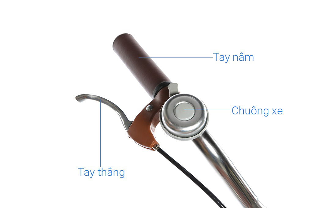 Xe Đạp Đường Phố City Thống Nhất LD 24-02 24 inch Màu Xanh