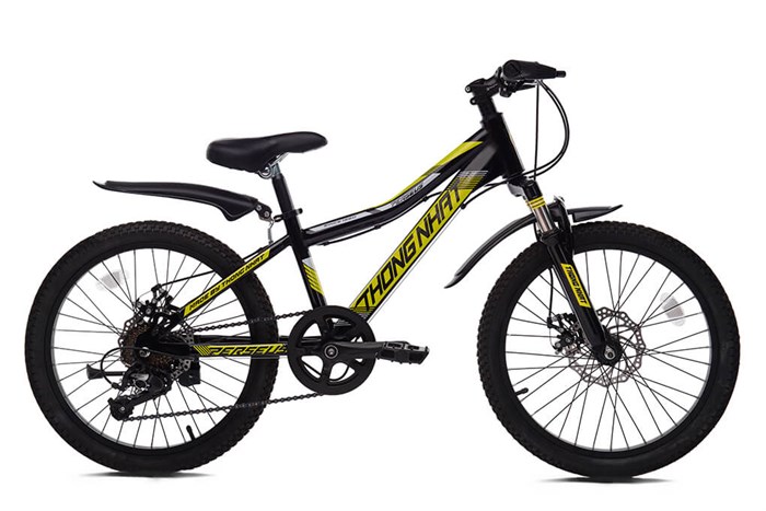 Xe Đạp Trẻ Em Thống Nhất MTB 20-04 20 inch Màu Vàng