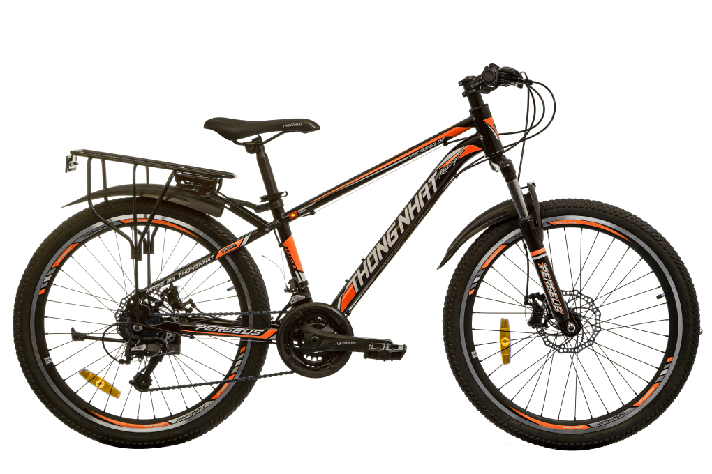 Xe Đạp Địa Hình MTB Thống Nhất 24-04 24 inch Màu Cam
