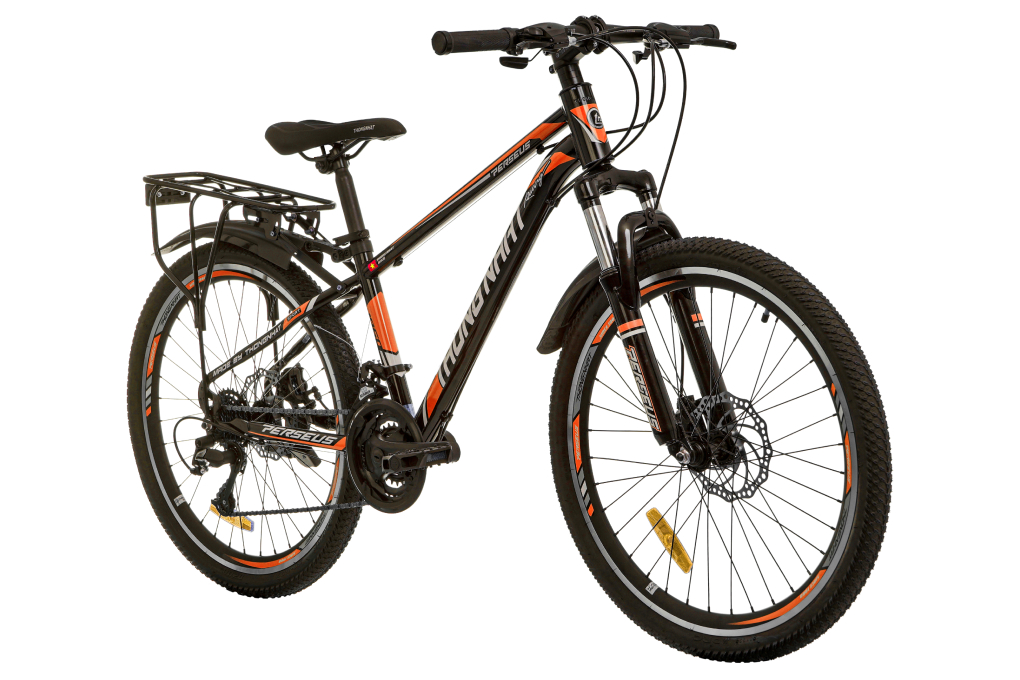 Xe Đạp Địa Hình MTB Thống Nhất 24-04 24 inch Màu Cam