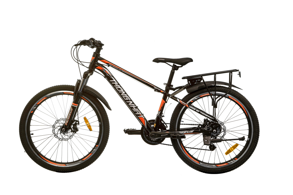 Xe Đạp Địa Hình MTB Thống Nhất 24-04 24 inch Màu Đỏ