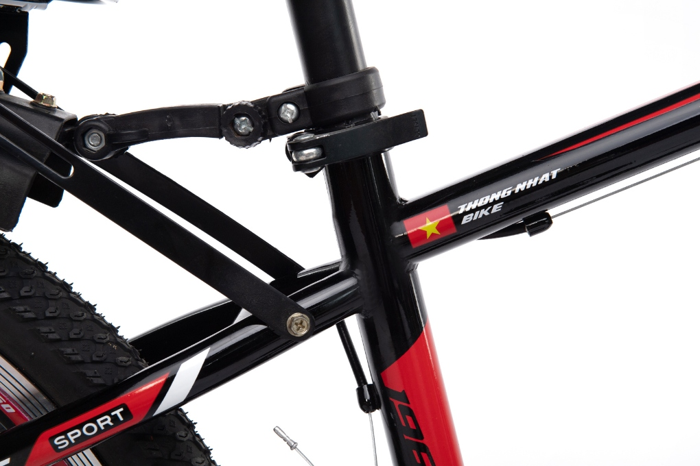 Xe Đạp Địa Hình MTB Thống Nhất 24-04 24 inch Màu Đỏ
