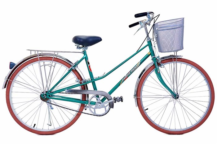 Xe Đạp Đường Phố City Thống Nhất Lốp Đỏ 26 inch Nữ