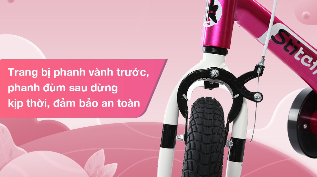 Xe Đạp Trẻ Em Stitch HurriCane JS101-14 14 inch