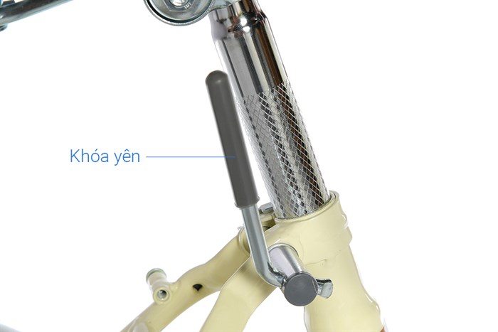 Xe Đạp Trẻ Em Stitch Forest Princess JK906-18 18 inch Màu Kem