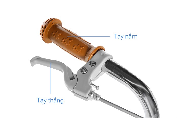 Xe Đạp Trẻ Em Stitch Forest Princess JK906-18 18 inch Màu Kem