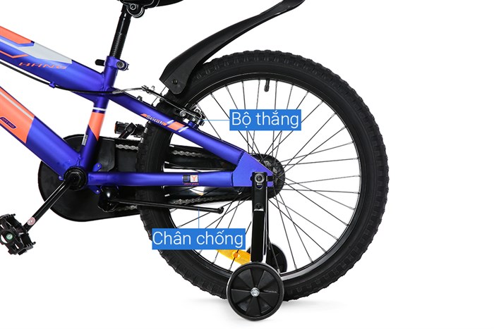 Xe Đạp Trẻ Em Stitch Warrior JK907-20 20 inch Màu Xanh Dương