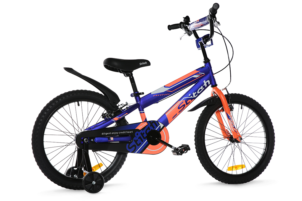 Xe Đạp Trẻ Em Stitch Warrior JK907-20 20 inch Màu Xanh Dương