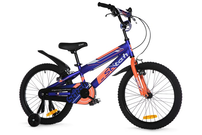 Xe Đạp Trẻ Em Stitch Warrior JK907-20 20 inch Màu Xanh Dương