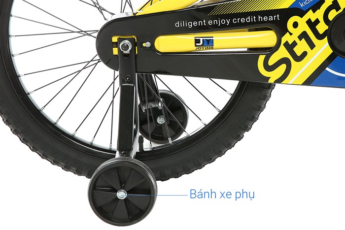 Xe Đạp Trẻ Em Stitch Warrior JK907-20 20 inch Màu Vàng