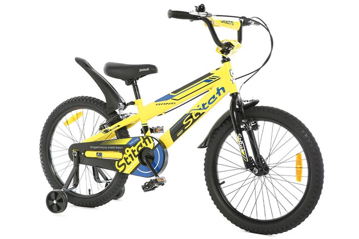 Xe Đạp Trẻ Em Stitch Warrior JK907-20 20 inch Màu Vàng