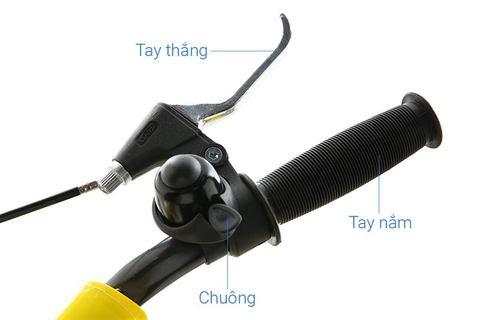 Xe Đạp Trẻ Em Stitch Warrior JK907-20 20 inch Màu Vàng