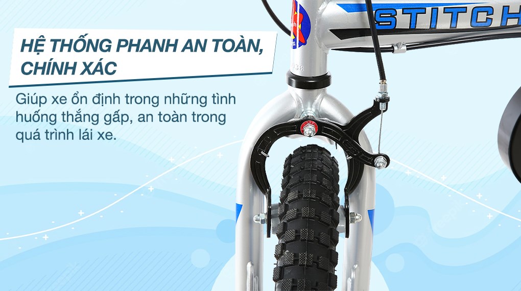 Xe Đạp Trẻ Em Stitch Knight JY903-14 14 inch