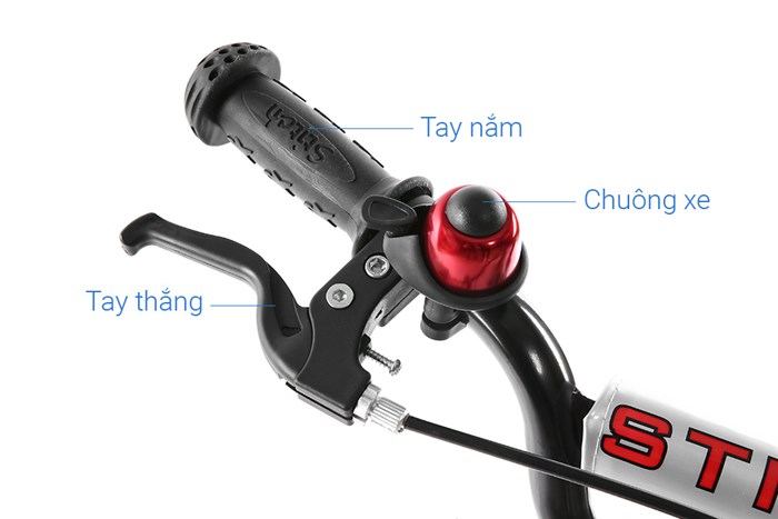 Xe Đạp Trẻ Em Stitch Knight JY903-14 14 inch Màu Đỏ