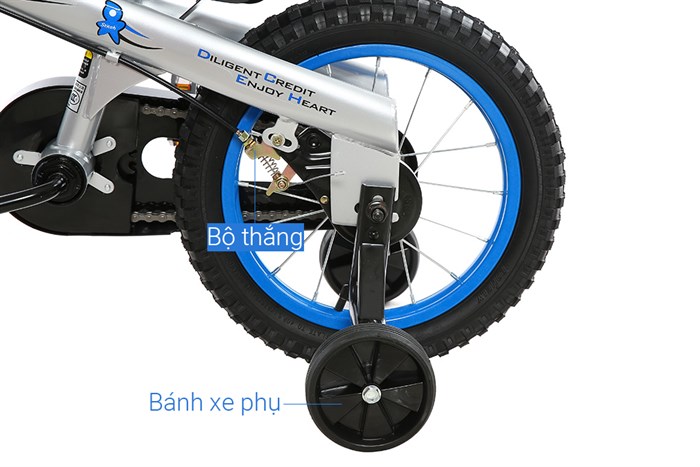 Xe Đạp Trẻ Em Stitch Knight JY903-14 14 inch Màu Xanh Dương