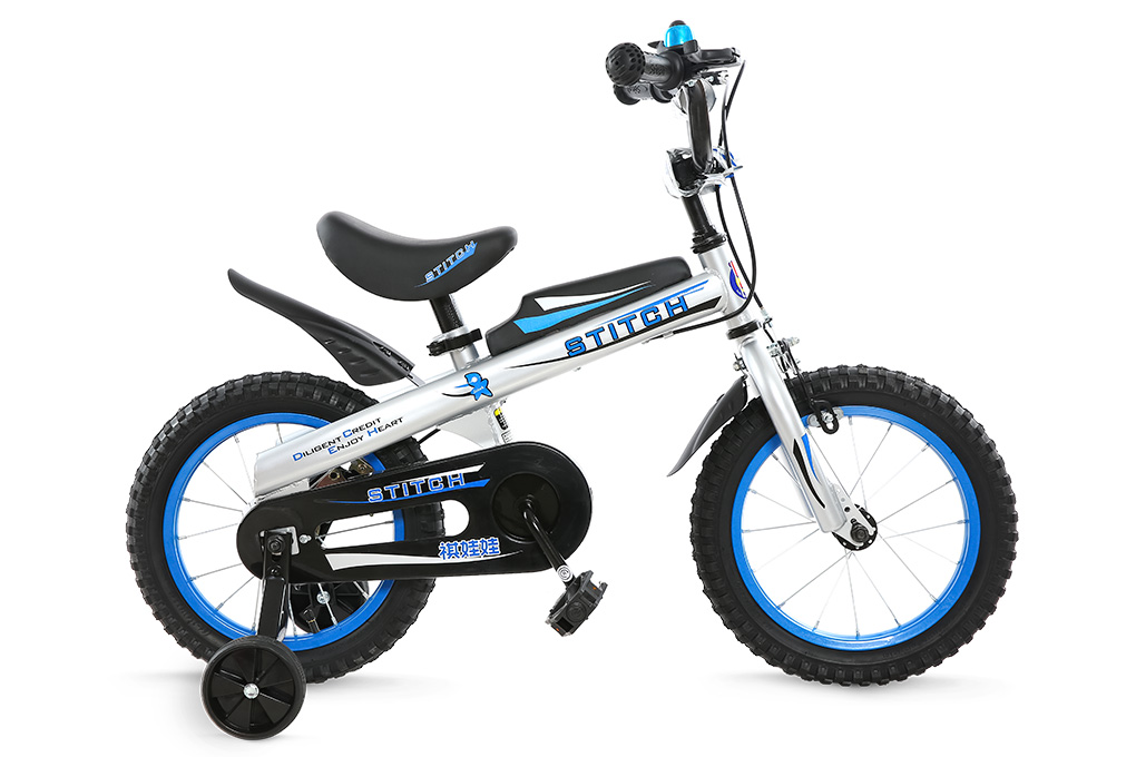 Xe Đạp Trẻ Em Stitch Knight JY903-14 14 inch Màu Xanh Dương