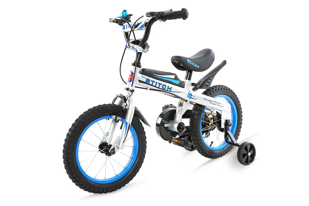 Xe Đạp Trẻ Em Stitch Knight JY903-14 14 inch Màu Xanh Dương