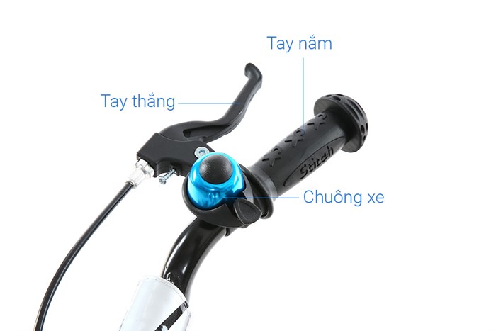 Xe Đạp Trẻ Em Stitch Knight JY903-14 14 inch Màu Xanh Dương