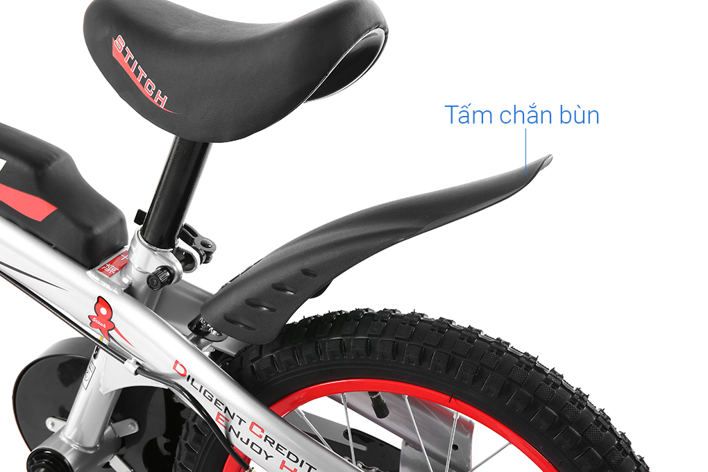 Xe Đạp Trẻ Em Stitch Knight JY903-16 16 inch Màu Đỏ