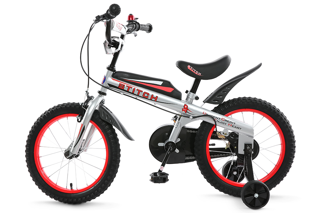 Xe Đạp Trẻ Em Stitch Knight JY903-16 16 inch Màu Đỏ