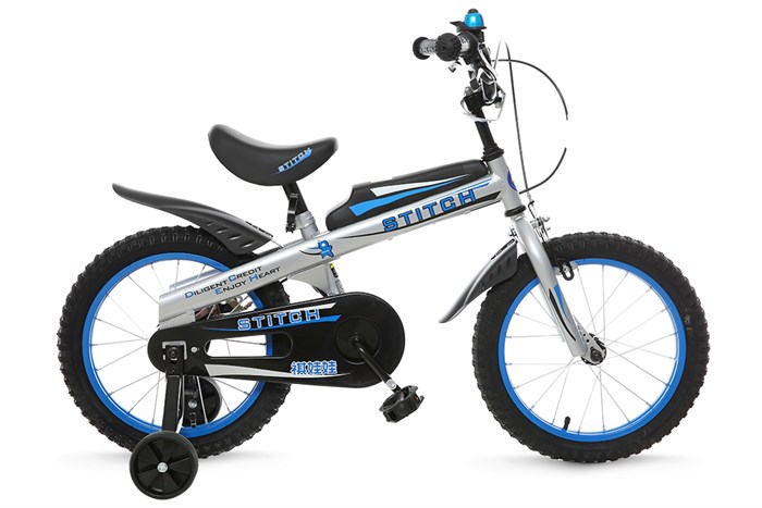 Xe Đạp Trẻ Em Stitch Knight JY903-16 16 inch Màu Xanh Dương