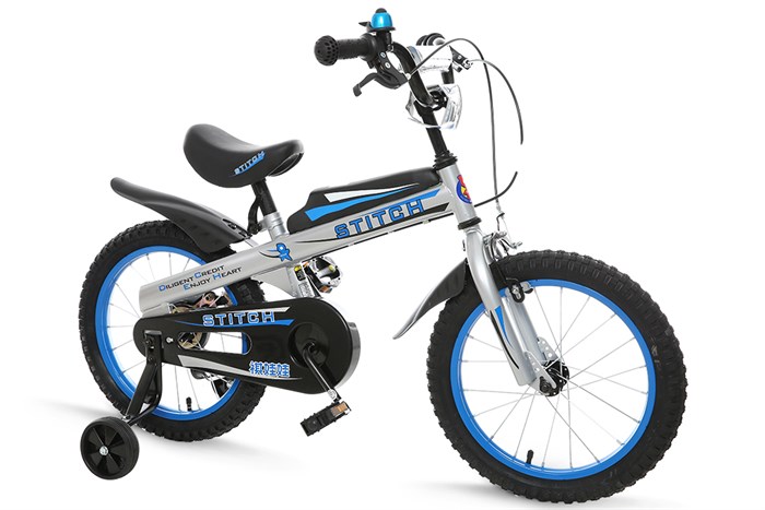Xe Đạp Trẻ Em Stitch Knight JY903-16 16 inch Màu Xanh Dương