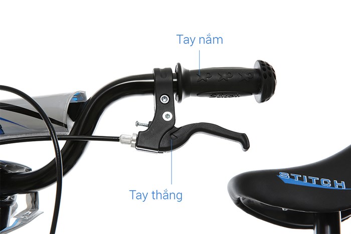 Xe Đạp Trẻ Em Stitch Knight JY903-16 16 inch Màu Xanh Dương