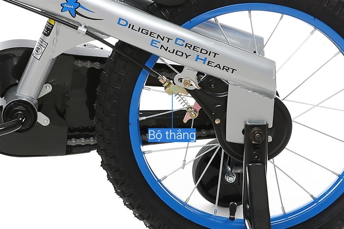 Xe Đạp Trẻ Em Stitch Knight JY903-16 16 inch Màu Xanh Dương