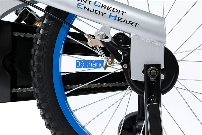 Xe Đạp Trẻ Em Stitch Knight JK903-18 18 inch Màu Xanh Dương