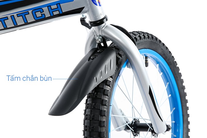Xe Đạp Trẻ Em Stitch Knight JK903-18 18 inch Màu Xanh Dương