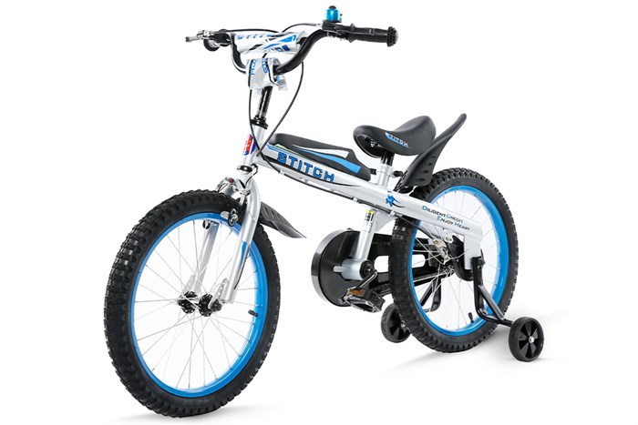 Xe Đạp Trẻ Em Stitch Knight JK903-18 18 inch Màu Xanh Dương
