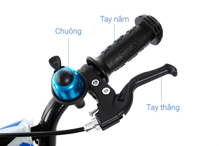 Xe Đạp Trẻ Em Stitch Knight JK903-18 18 inch Màu Xanh Dương