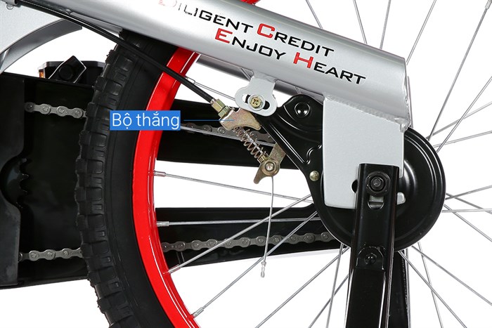 Xe Đạp Trẻ Em Stitch Knight JK903-18 18 inch Màu Đỏ