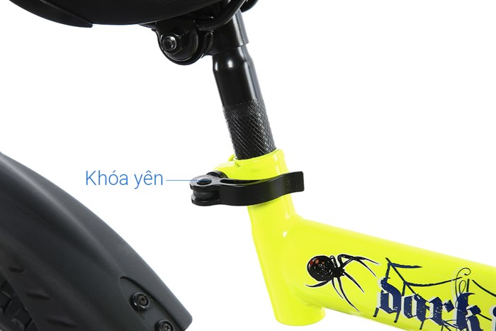 Xe Đạp Trẻ Em Stitch Spider King JK912-18 18 inch Màu Vàng