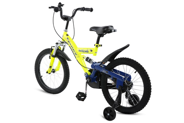 Xe Đạp Trẻ Em Stitch Spider King JK912-18 18 inch Màu Vàng