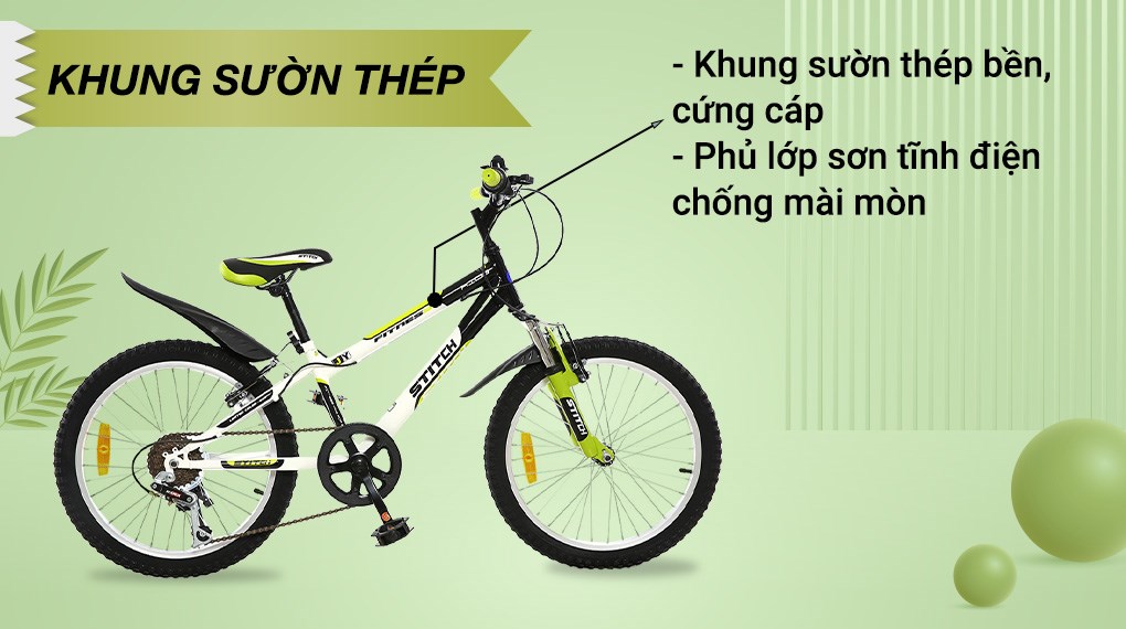 Xe Đạp Trẻ Em Stitch Feinis JK911-20 20 inch