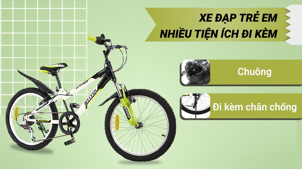 Xe Đạp Trẻ Em Stitch Feinis JK911-20 20 inch