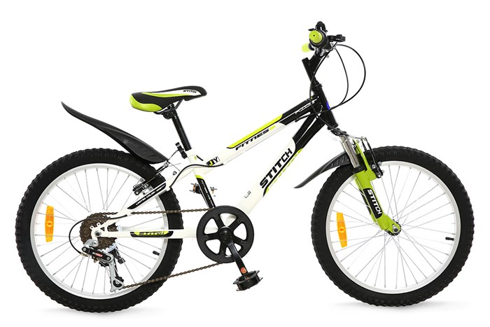 Xe Đạp Trẻ Em Stitch Feinis JK911-20 20 inch Màu Xanh lá