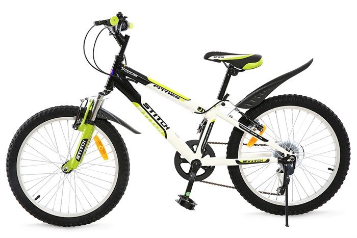 Xe Đạp Trẻ Em Stitch Feinis JK911-20 20 inch Màu Xanh lá