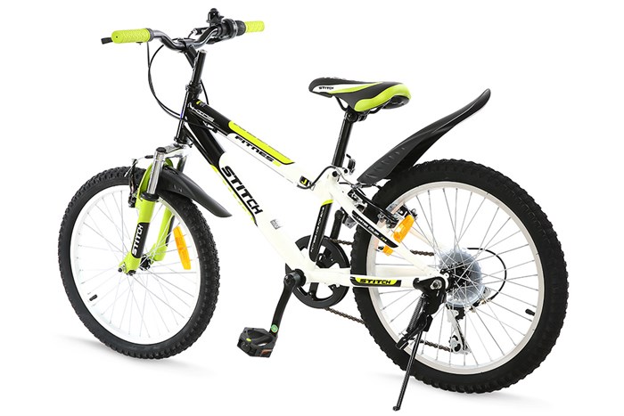 Xe Đạp Trẻ Em Stitch Feinis JK911-20 20 inch Màu Xanh lá