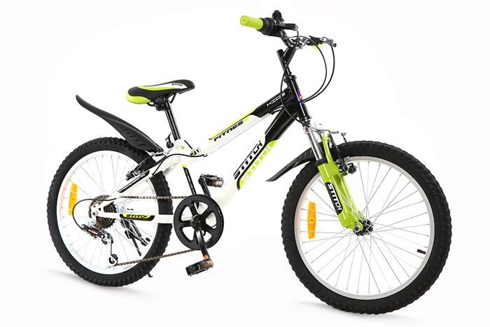 Xe Đạp Trẻ Em Stitch Feinis JK911-20 20 inch Màu Xanh lá
