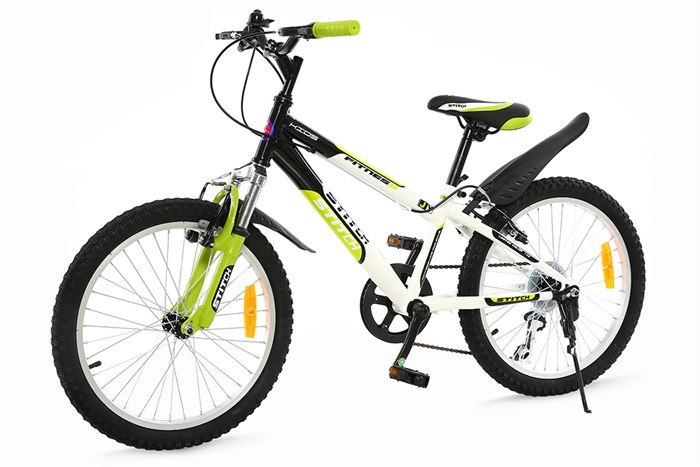 Xe Đạp Trẻ Em Stitch Feinis JK911-20 20 inch Màu Xanh lá