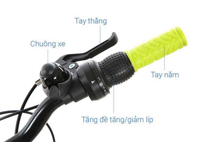 Xe Đạp Trẻ Em Stitch Feinis JK911-20 20 inch Màu Xanh lá