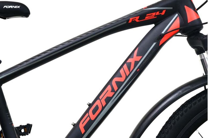 Xe Đạp Địa Hình MTB Fornix R24 24 inch Màu Đen - Đỏ