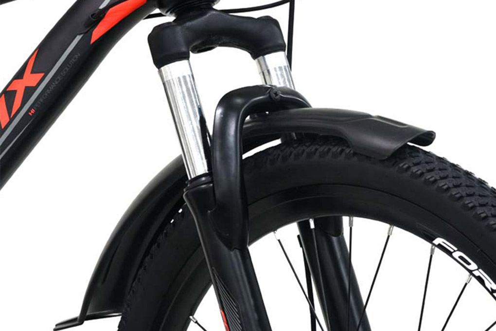 Xe Đạp Địa Hình MTB Fornix R24 24 inch Màu Đen - Đỏ