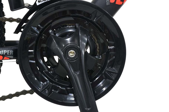 Xe Đạp Địa Hình MTB Fornix R24 24 inch Màu Đen - Đỏ