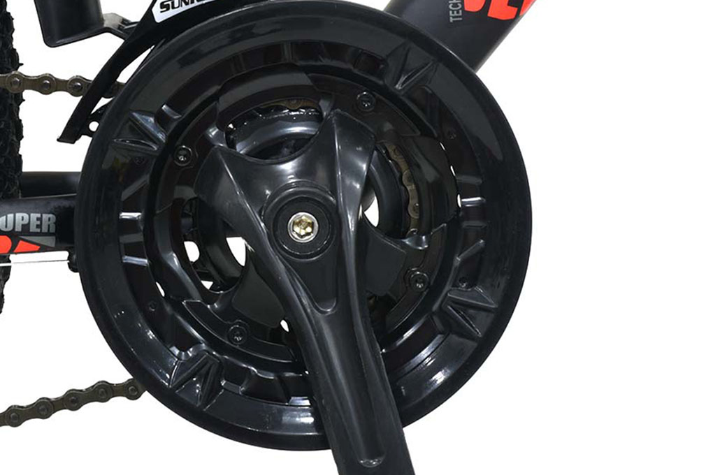Xe Đạp Địa Hình MTB Fornix R24 24 inch Màu Đen - Đỏ