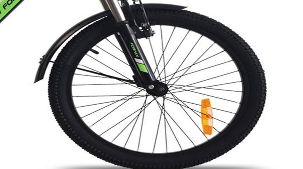 Xe đạp địa hình MTB Fornix W20 Đen xanh lá có bánh xe với đường kính 20 inch