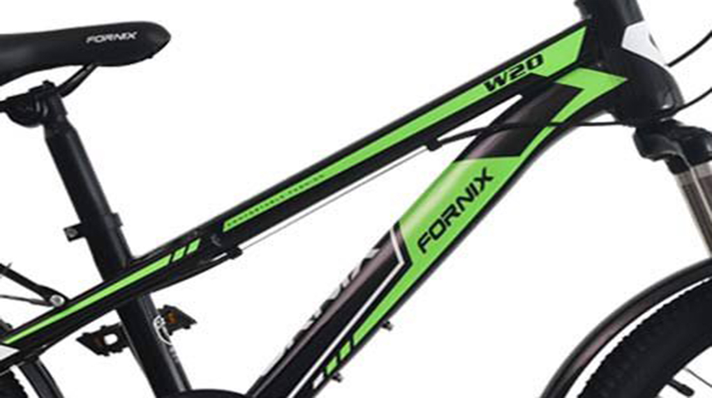 Xe đạp địa hình MTB Fornix W20 Đen xanh lá có khung xe cứng cáp